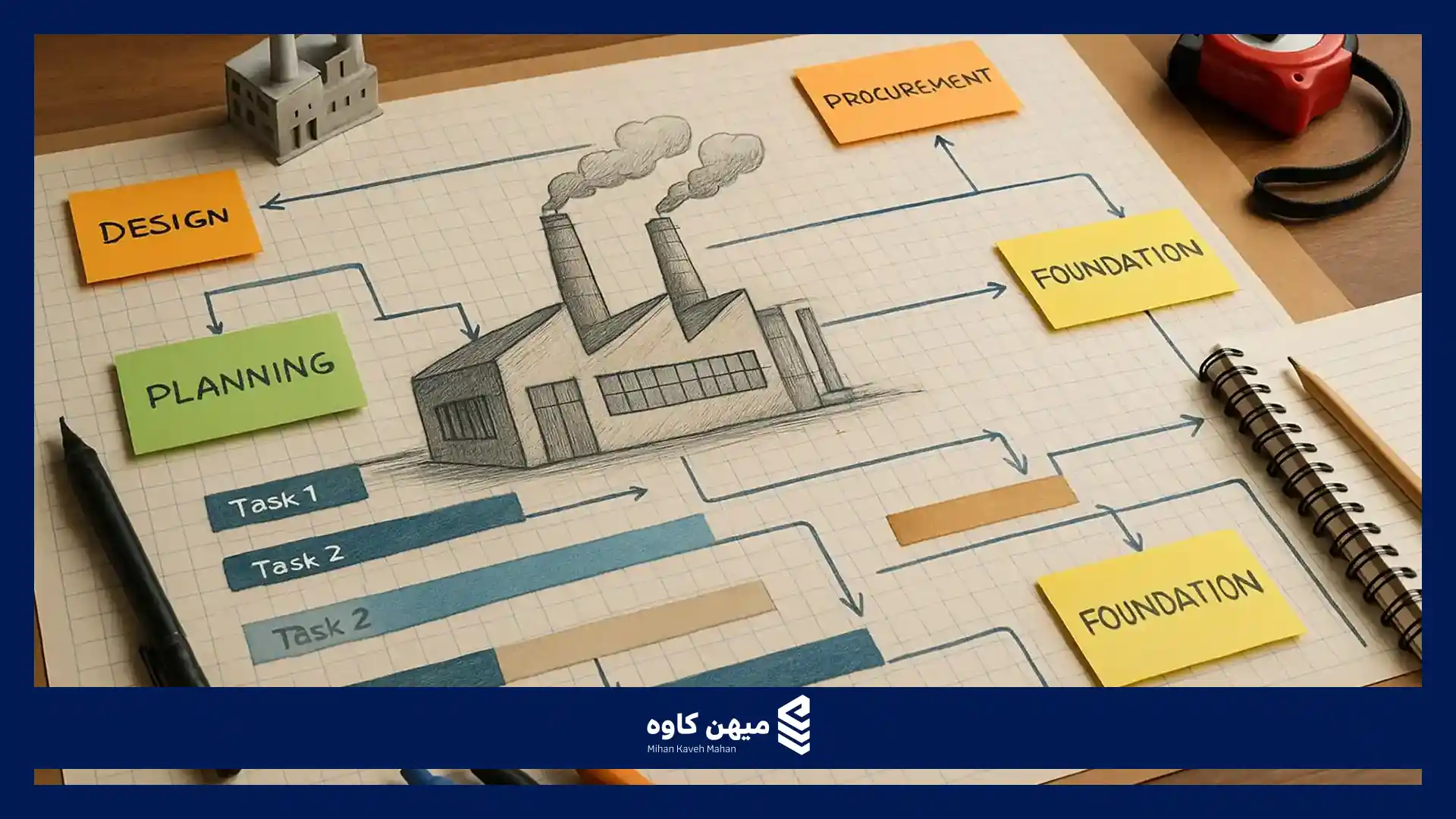 برنامه ریزی پروژه کارخانه