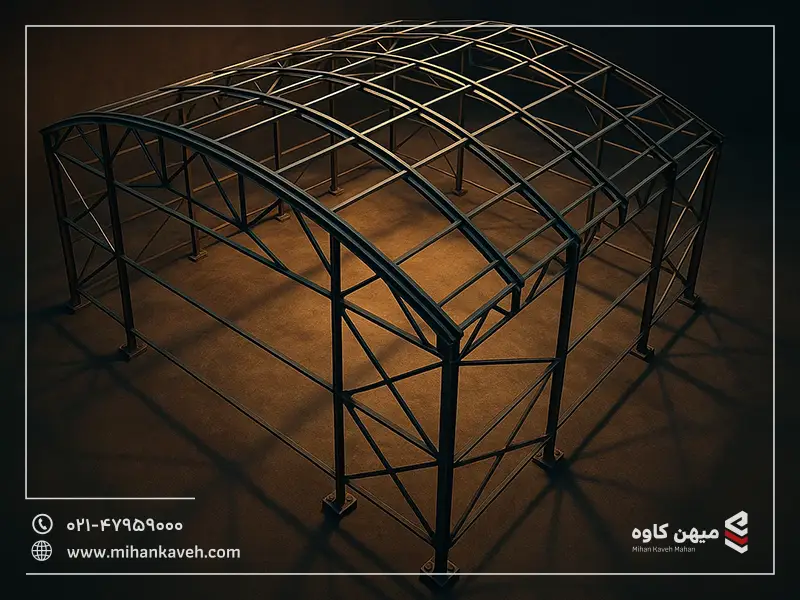 مراحل اجرای سوله توسط پیمانکار سوله