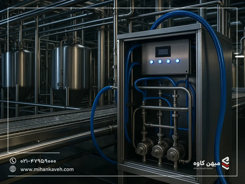 طراحی خطوط تولید صنایع غذایی و سیستم CIP